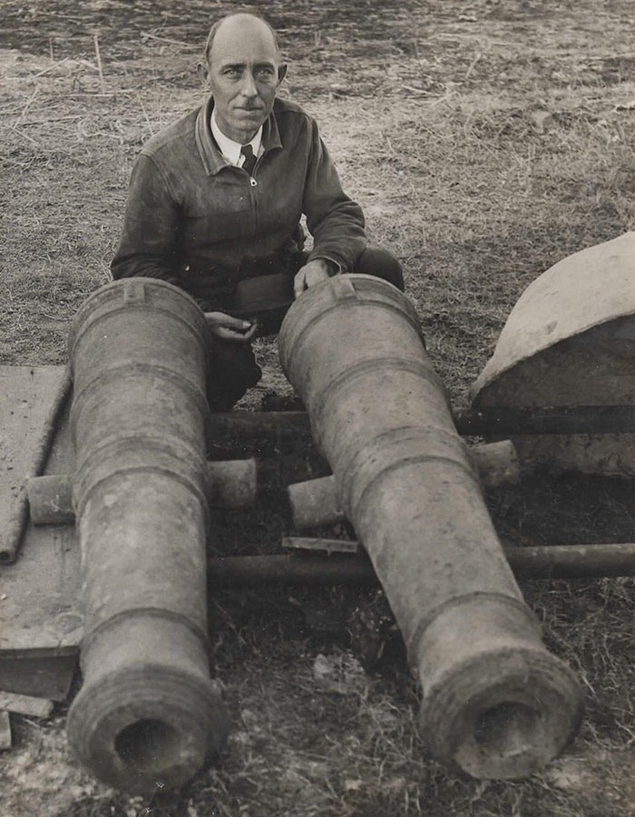 1st-and-2nd-Cannons---A.V.-Shaw-February-1936